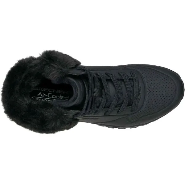Skechers UNO RUGGED Dámska zateplená obuv, čierna, veľkosť