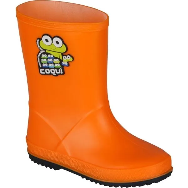 Coqui RAINY Detské gumáky, oranžová, veľkosť