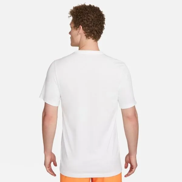 Nike NK DF TEE HERITAGE Pánske tričko, biela, veľkosť