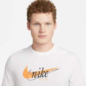 Nike NK DF TEE HERITAGE Pánske tričko, biela, veľkosť