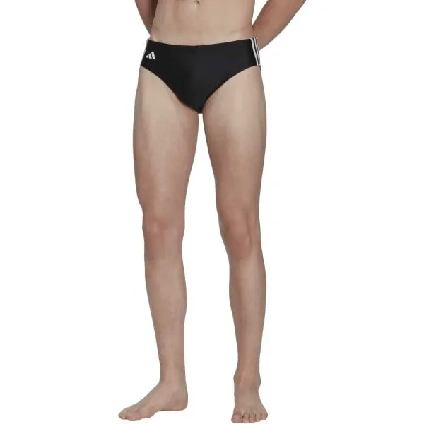 adidas 3STRIPES TRUNK Pánske plavky, čierna, veľkosť