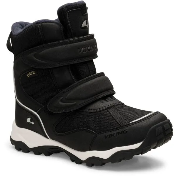 VIKING BY NORWAY BEITO WARM GTX 2V Detská zimná obuv, čierna, veľkosť