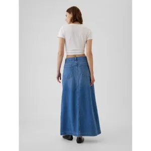 GAP Denim maxi skirt UltraSoft - Women's