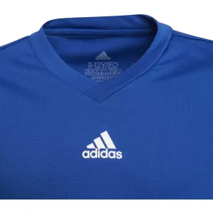 adidas TEAM BASE TEE Y Juniorské futbalové tričko, modrá, veľkosť