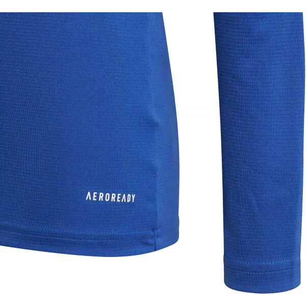 adidas TEAM BASE TEE Y Juniorské futbalové tričko, modrá, veľkosť