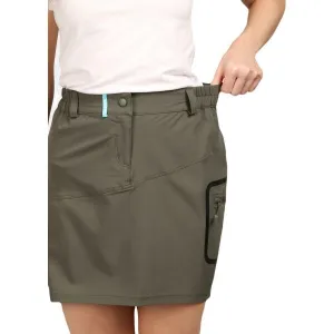 KILPI ANA Dámska outdoorová sukňa, tmavo zelená, veľkosť
