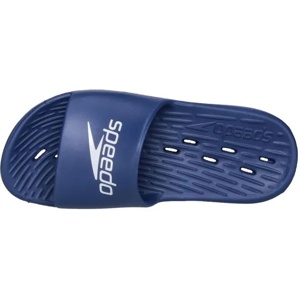 Speedo SLIDES ONE PIECE JU Detské šľapky, tmavo modrá, veľkosť