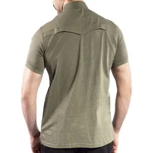 VAVWEAR TLAC01 Pánske tričko polo, khaki, veľkosť
