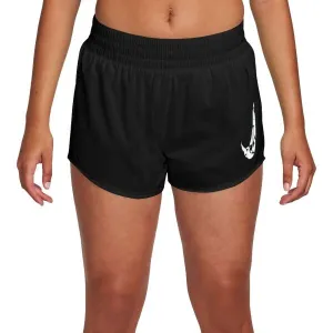 Nike ONE SWOOSH Dámske bežecké šortky, čierna, veľkosť