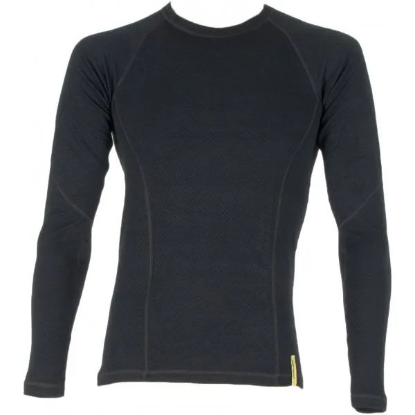 Sensor MERINOWOOL DR M Pánske funkčné tričko, čierna, veľkosť