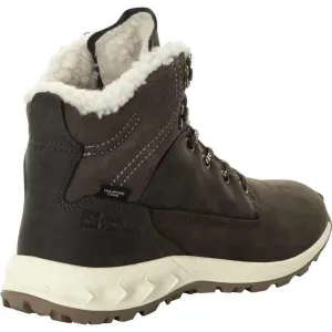 Jack Wolfskin QUEENSTOWN CITY TEXAPORE MID W Dámska zimná obuv, hnedá, veľkosť