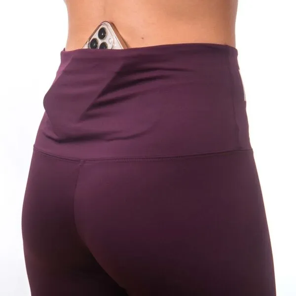 Sensor INFINITY ECO Dámske legíny, vínová, veľkosť