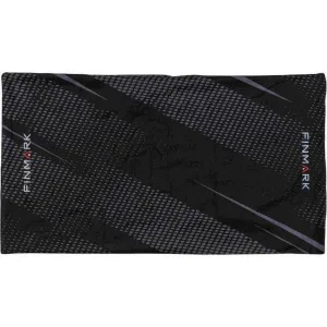 Finmark MULTIFUNCTIONAL SCARF WITH FLEECE Multifunkčná šatka, čierna, veľkosť UNI