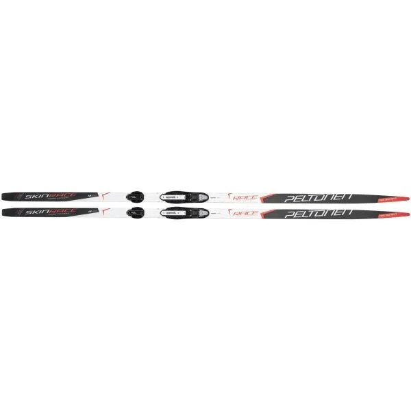 Peltonen SET SKINRACE CL STIFF+CLASIC AUTO Bežecké lyže na klasiku so stúpacími pásmi, čierna, veľkosť