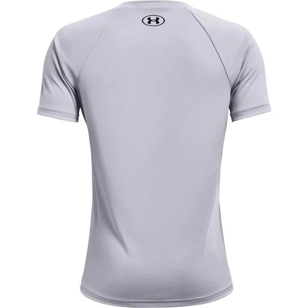 Under Armour TECH BIG LOGO SS Chlapčenské tričko, sivá, veľkosť M
