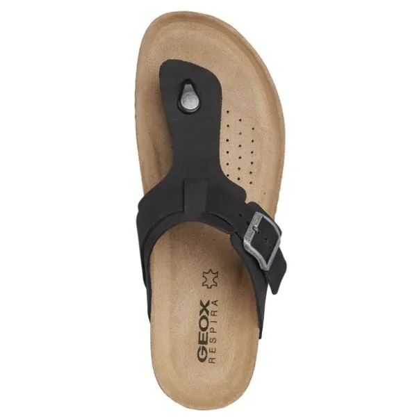 Black men's sandals Geox Ghita - Men's