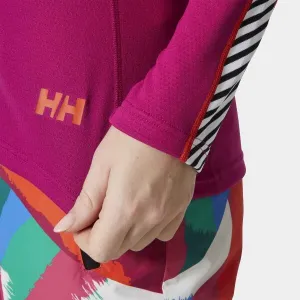 Helly Hansen W LIFA ACTIVE STRIPE CREW Dámske funkčné tričko, ružová, veľkosť