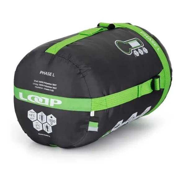 LOAP PHASE L Dámsky spací vak, tmavo sivá, veľkosť