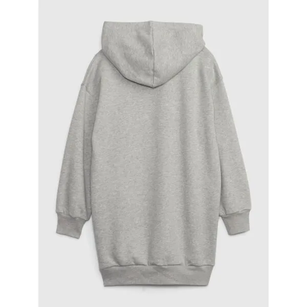 GAP LOGO Dievčenské šaty, sivá, veľkosť