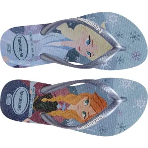HAVAIANAS KIDS SLIM PRINCESS Dievčenské žabky, svetlomodrá, veľkosť 29/30