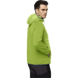 Jack Wolfskin ROUTEBURN PRO HYBRID M Pánska outdoorová zateplená bunda, zelená, veľkosť