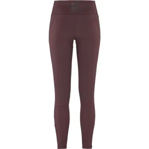 KARI TRAA ANE HIKING TIGHTS Dámske legíny, vínová, veľkosť