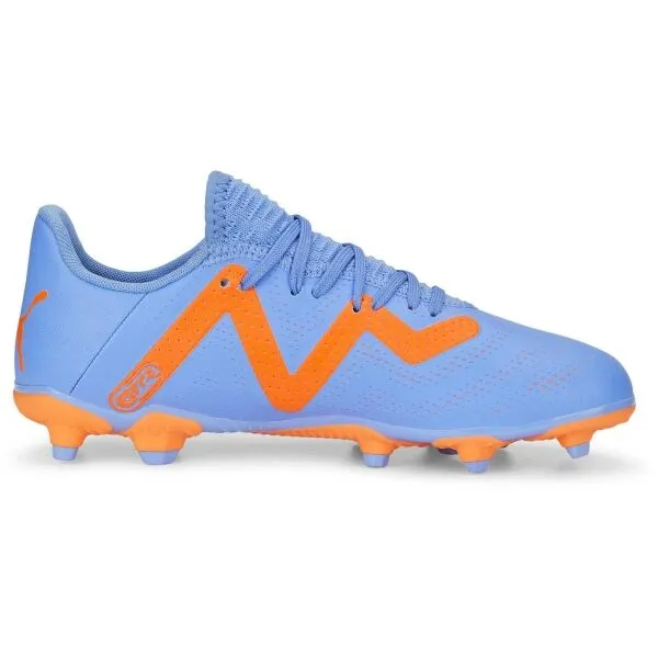 Puma FUTURE PLAY FG/AG JR Detské kopačky, svetlomodrá, veľkosť 29