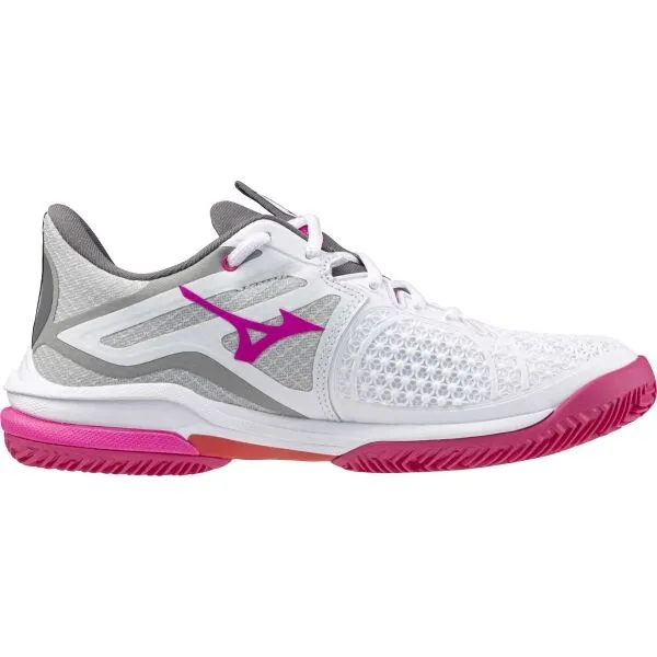 Mizuno WAVE EXCEED TOUR 6 CC W Dámska tenisová obuv, biela, veľkosť 37