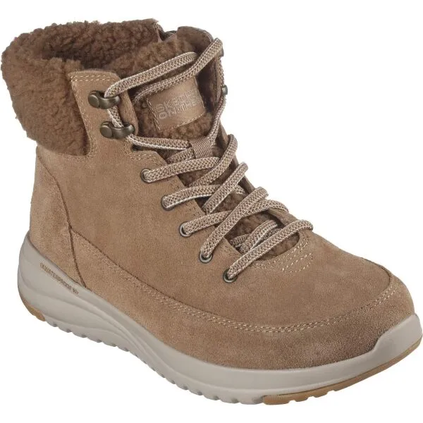 Skechers ON-THE-GO STELLAR - WINTERIZE Dámska zimná obuv, hnedá, veľkosť
