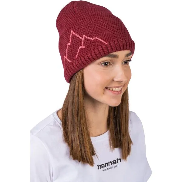 Hannah BRITA Dámska zimná čiapka, červená, veľkosť