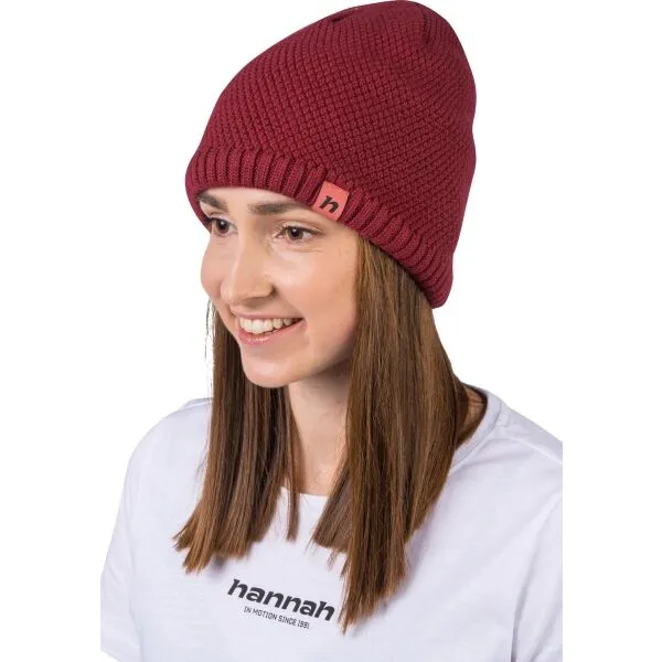 Hannah BRITA Dámska zimná čiapka, červená, veľkosť