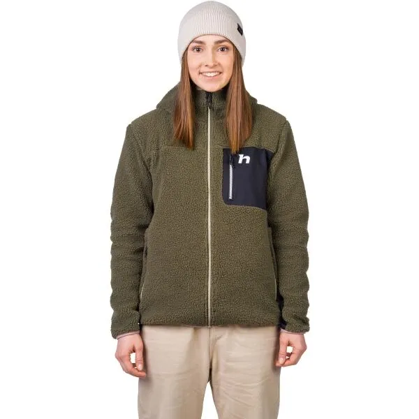 Hannah KOALA HOODY Dámska funkčná mikina, khaki, veľkosť