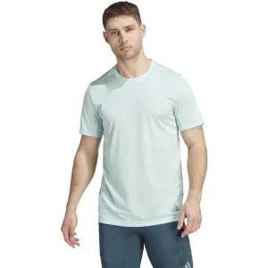 adidas RUN IT TEE M Pánske bežecké tričko, svetlomodrá, veľkosť
