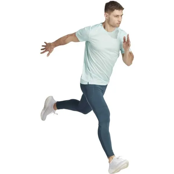 adidas RUN IT TEE M Pánske bežecké tričko, svetlomodrá, veľkosť
