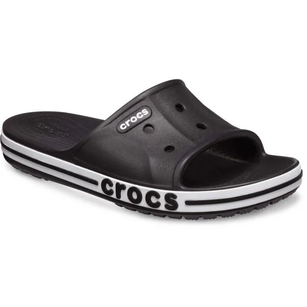 Šlapky (plážová obuv) CROCS Bayaband Slide U black white