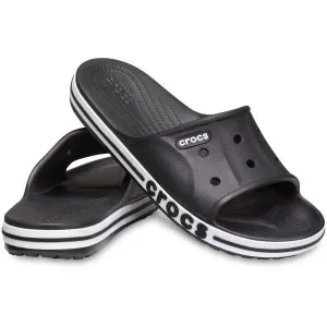 Šlapky (plážová obuv) CROCS Bayaband Slide U black white