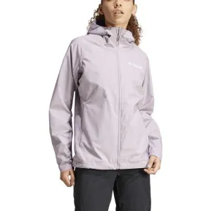 adidas TERREX MULTI 2L RAIN.RDY W Dámska outdoorová bunda, fialová, veľkosť