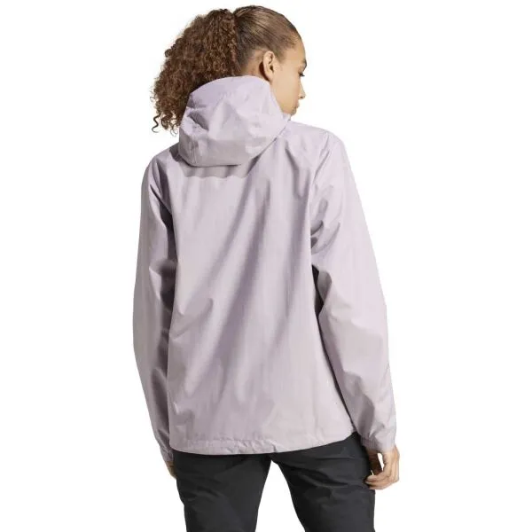 adidas TERREX MULTI 2L RAIN.RDY W Dámska outdoorová bunda, fialová, veľkosť