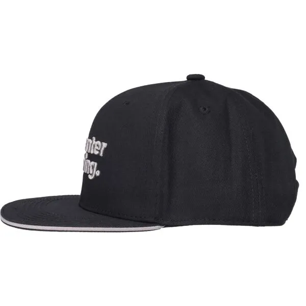 ADVENTER & FISHING STRAIGHT CAP Šiltovka, čierna, veľkosť UNI