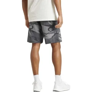 adidas SEASONAL ESSENTIALS CAMOUFLAGE SHORTS Pánske kraťasy, tmavo sivá, veľkosť