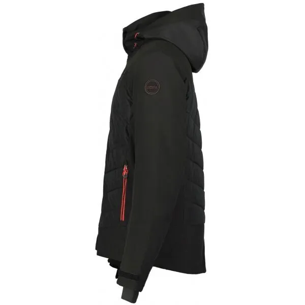 ICEPEAK FREMONT Pánska lyžiarska bunda, čierna, veľkosť
