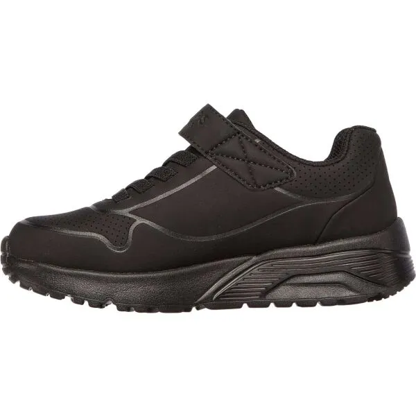 Skechers UNO LITE Detská voľnočasová obuv, čierna, veľkosť