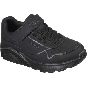 Skechers UNO LITE Detská voľnočasová obuv, čierna, veľkosť