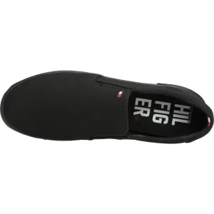 Tommy Hilfiger ICONIC SLIP ON SNEAKER Pánska slip-on obuv, čierna, veľkosť