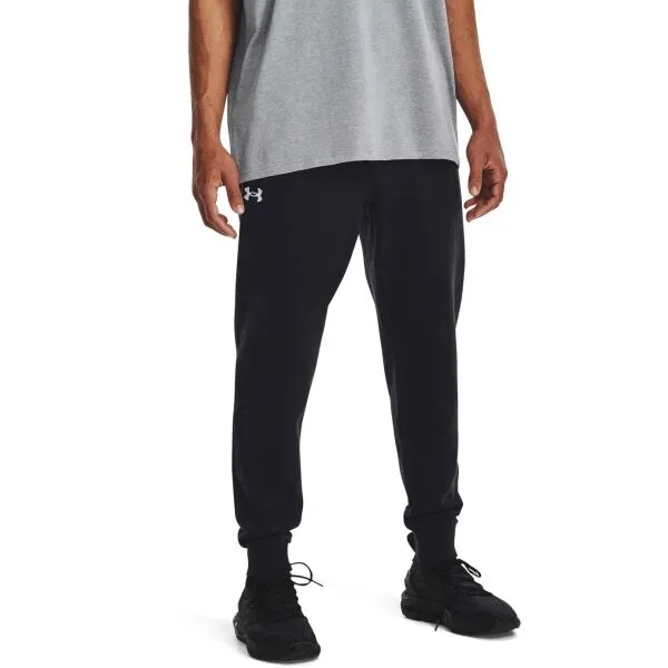 Under Armour RIVAL FLEECE JOGGERS Pánske tepláky, čierna, veľkosť