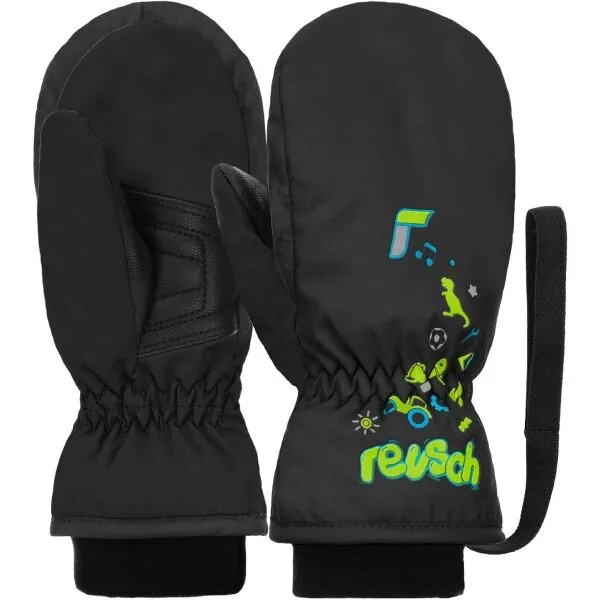 Reusch KIDS MITTEN CR Detské zimné rukavice, čierna, veľkosť 1