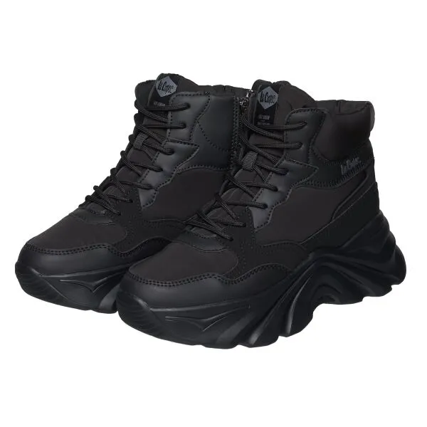 Lee Cooper WINTER W Dámska zimná obuv, čierna, veľkosť