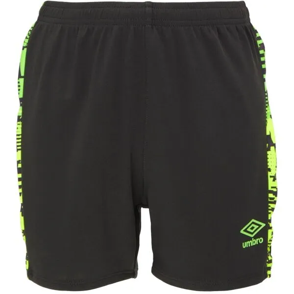 Umbro FORMATION KNIT SHORT - JNR Detské športové kraťasy, čierna, veľkosť
