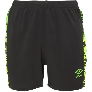 Umbro FORMATION KNIT SHORT - JNR Detské športové kraťasy, čierna, veľkosť