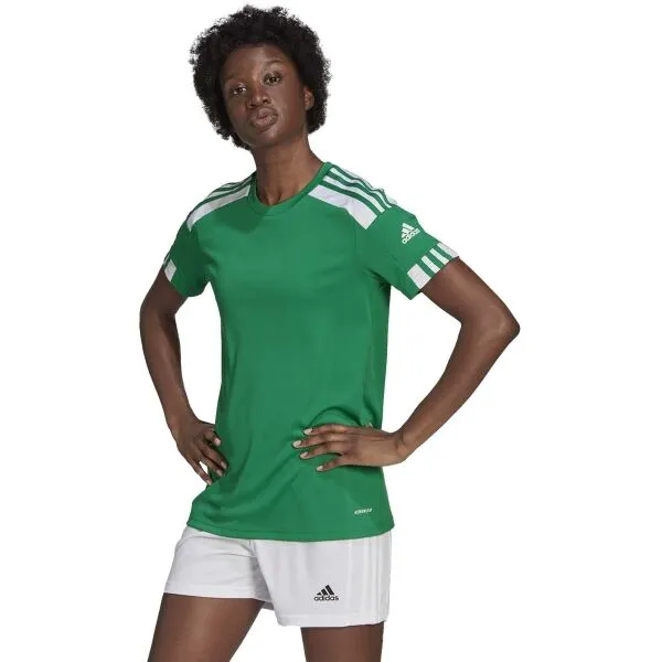 adidas SQUADRA 21 JERSEY W Dámsky futbalový dres, zelená, veľkosť